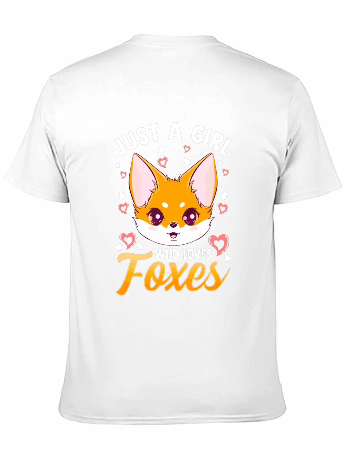 Just A Girl Who Loves Foxes T-Shirt