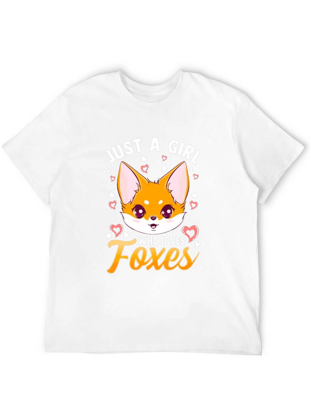 Just A Girl Who Loves Foxes T-Shirt