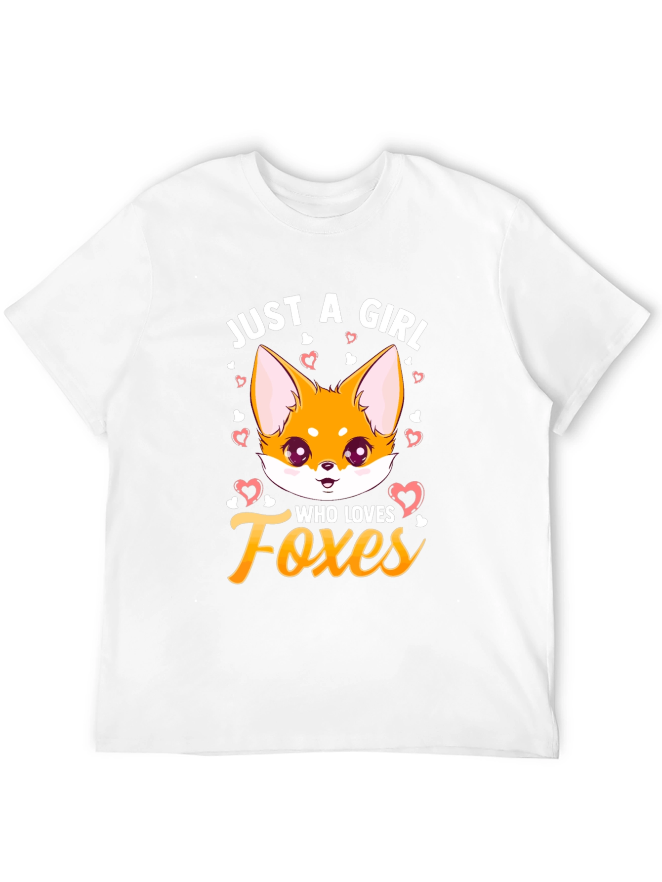Just A Girl Who Loves Foxes T-Shirt