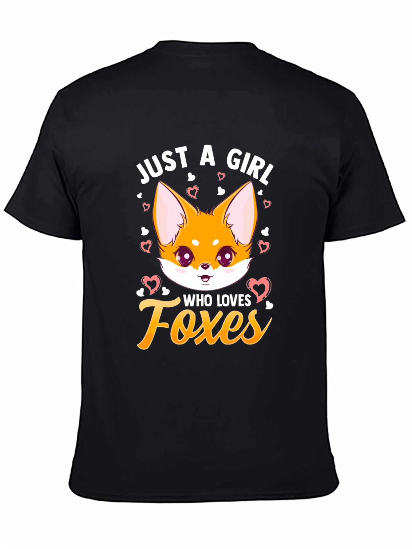 Just A Girl Who Loves Foxes T-Shirt