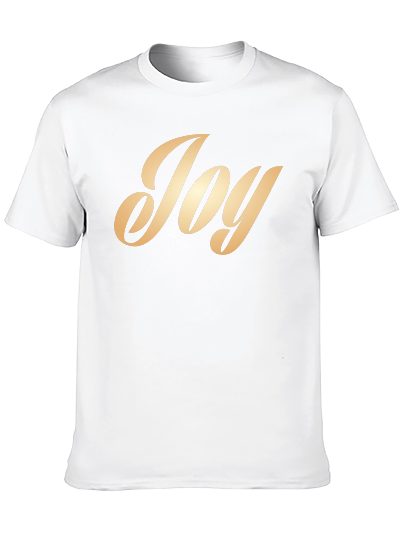 Joy T-Shirt - Stylish Word Graphic Tee