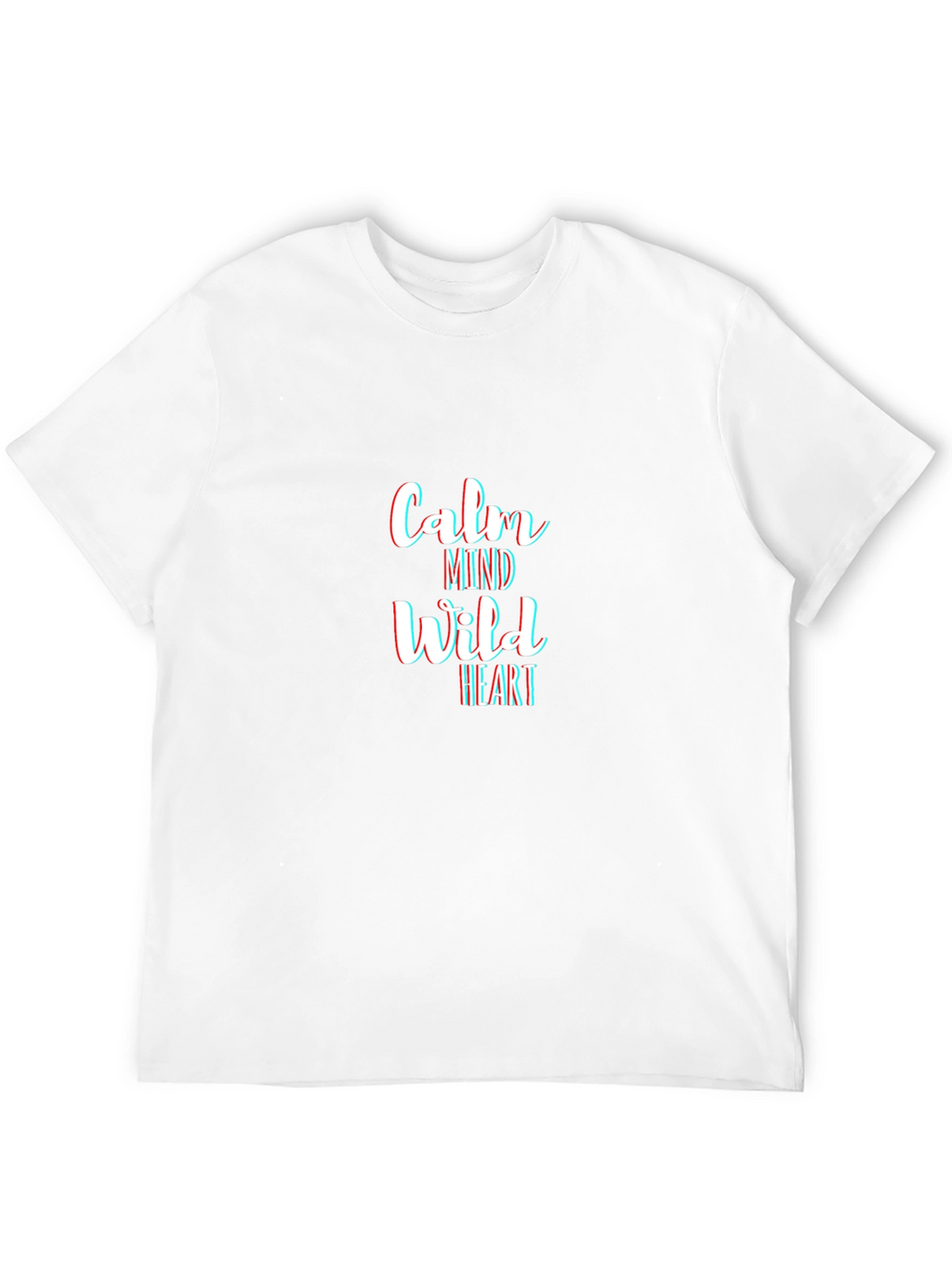Calm Mind Wild Heart Black Graphic Tee