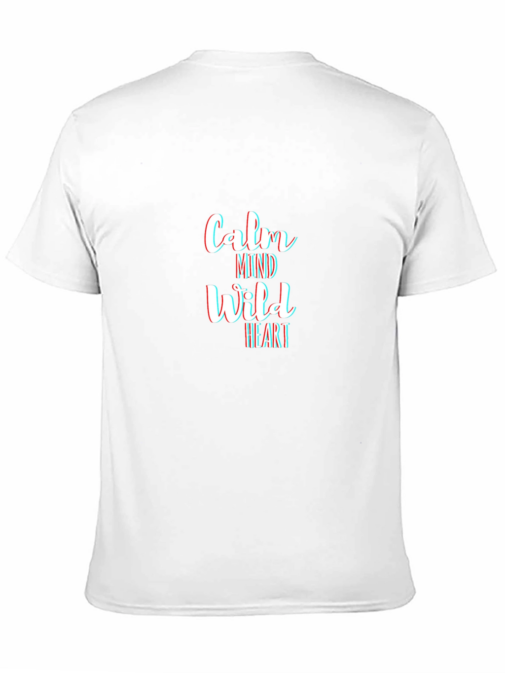 Calm Mind Wild Heart Black Graphic Tee