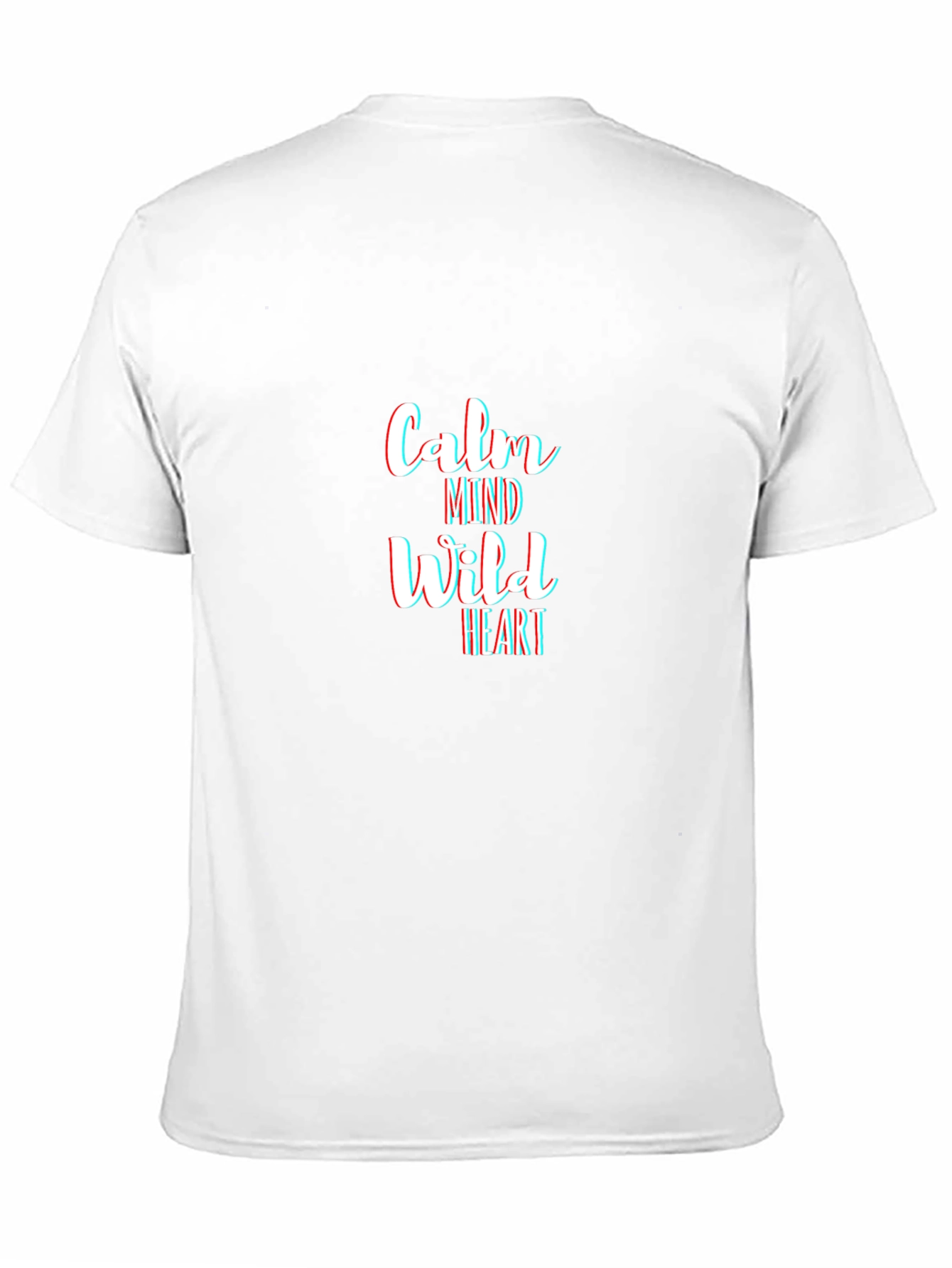 Calm Mind Wild Heart Black Graphic Tee
