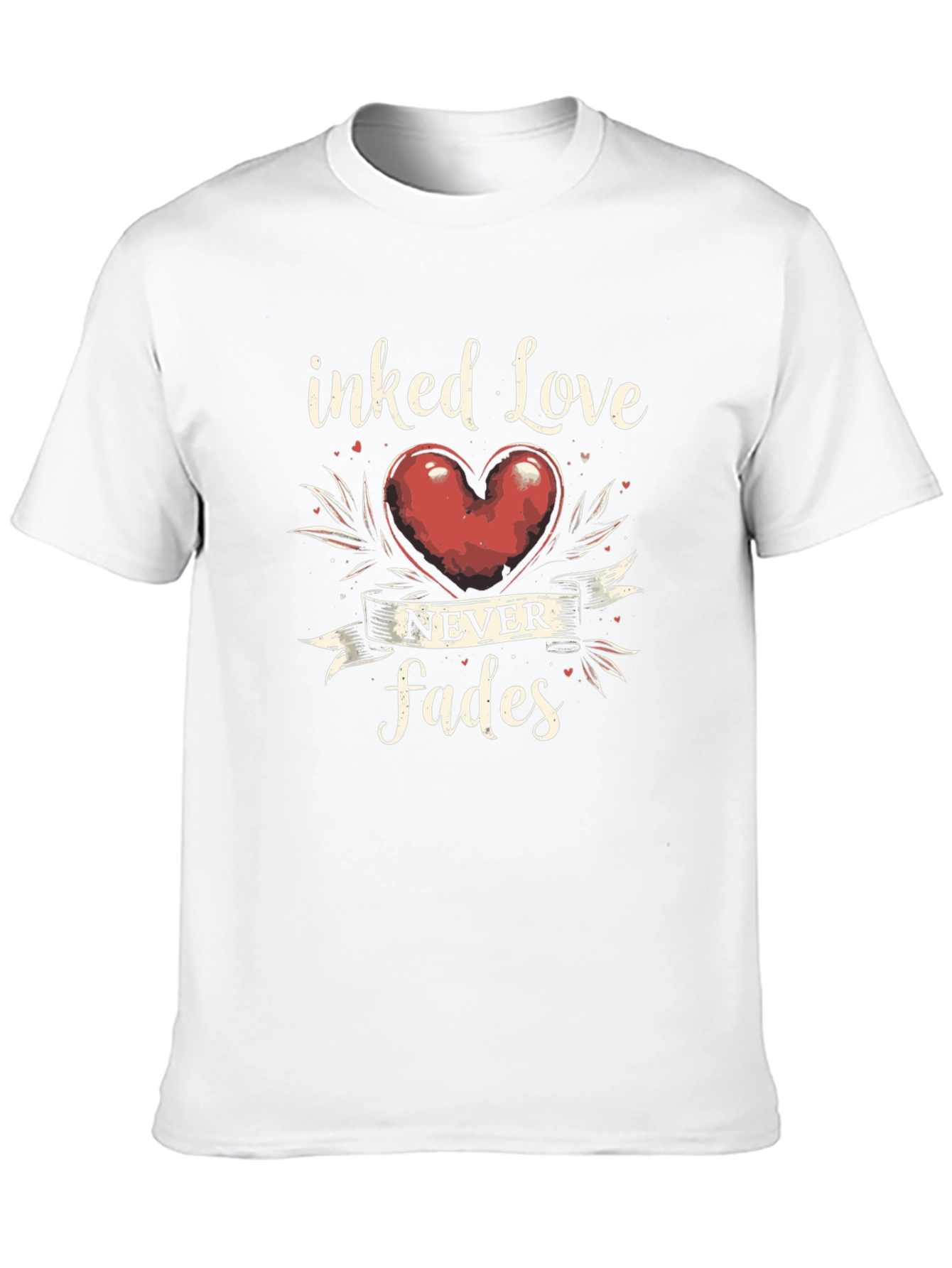 Inked Love Never Fades Graphic T-Shirt