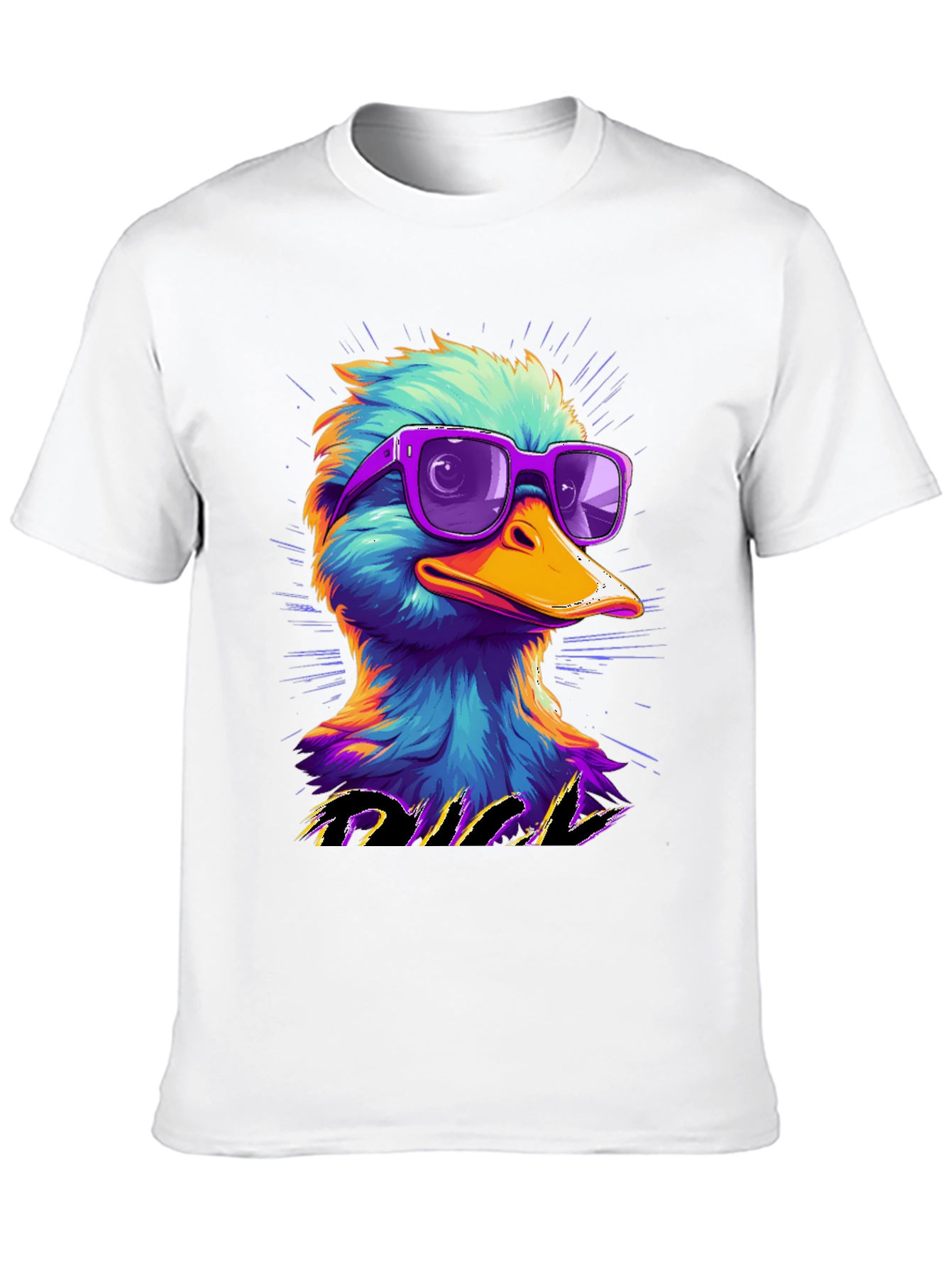 Cool Duck Graphic Tee - Retro Style
