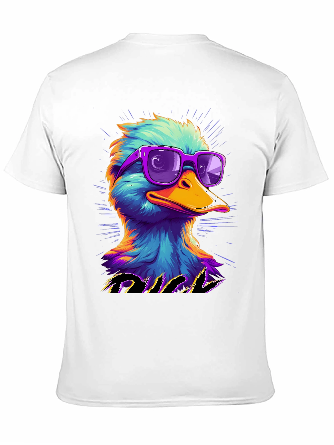 Cool Duck Graphic Tee - Retro Style
