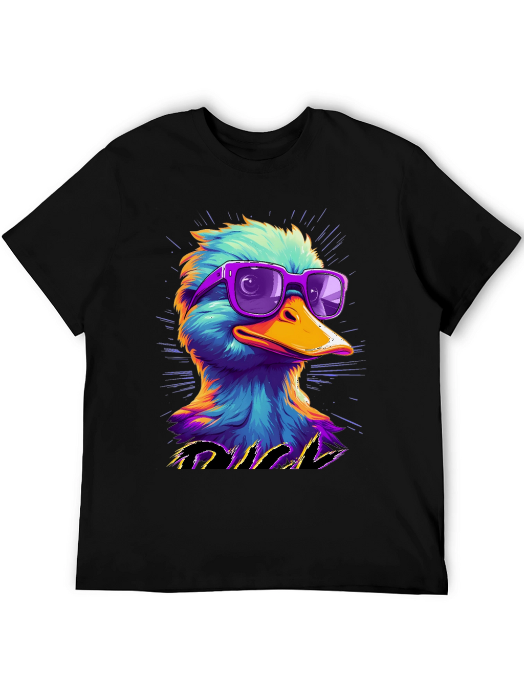 Cool Duck Graphic Tee - Retro Style