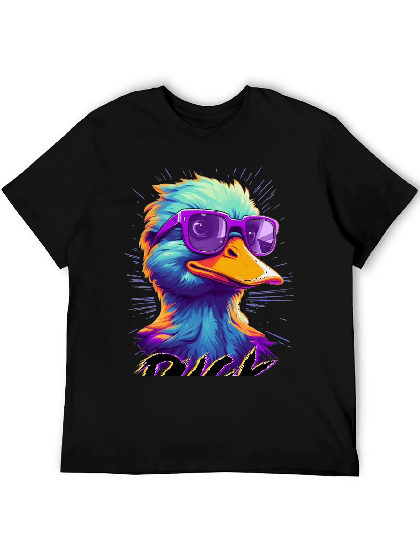 Cool Duck Graphic Tee - Retro Style