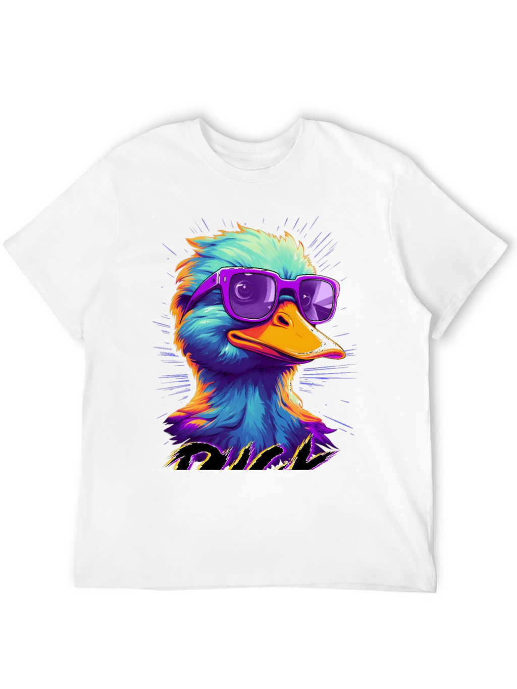 Cool Duck Graphic Tee - Retro Style