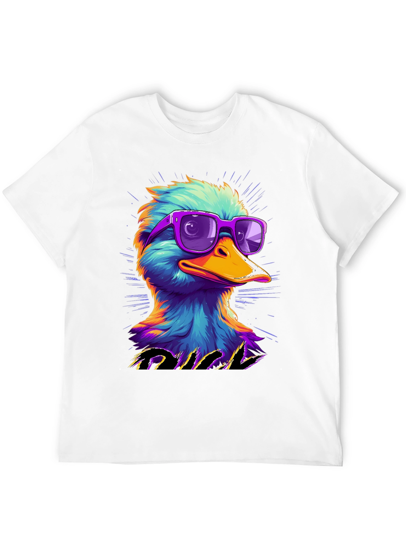Cool Duck Graphic Tee - Retro Style