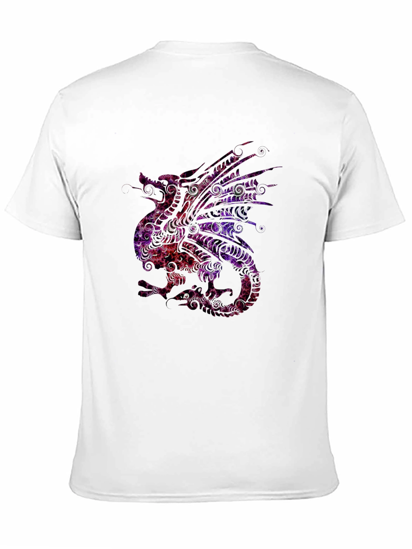 Dragon Art Tee - Unique Graphic Print T-Shirt