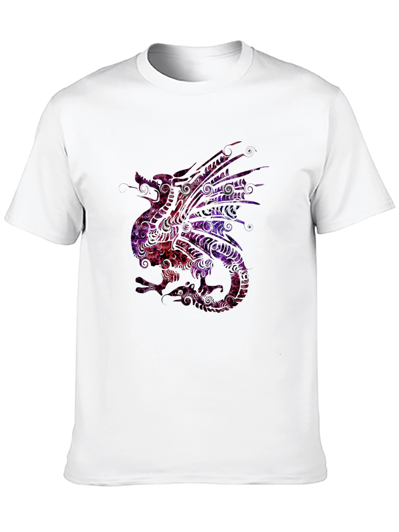 Dragon Art Tee - Unique Graphic Print T-Shirt