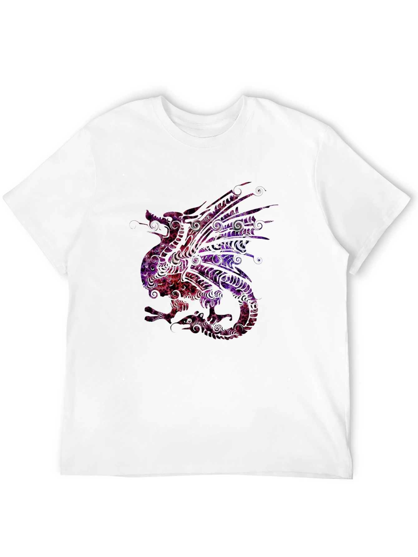 Dragon Art Tee - Unique Graphic Print T-Shirt