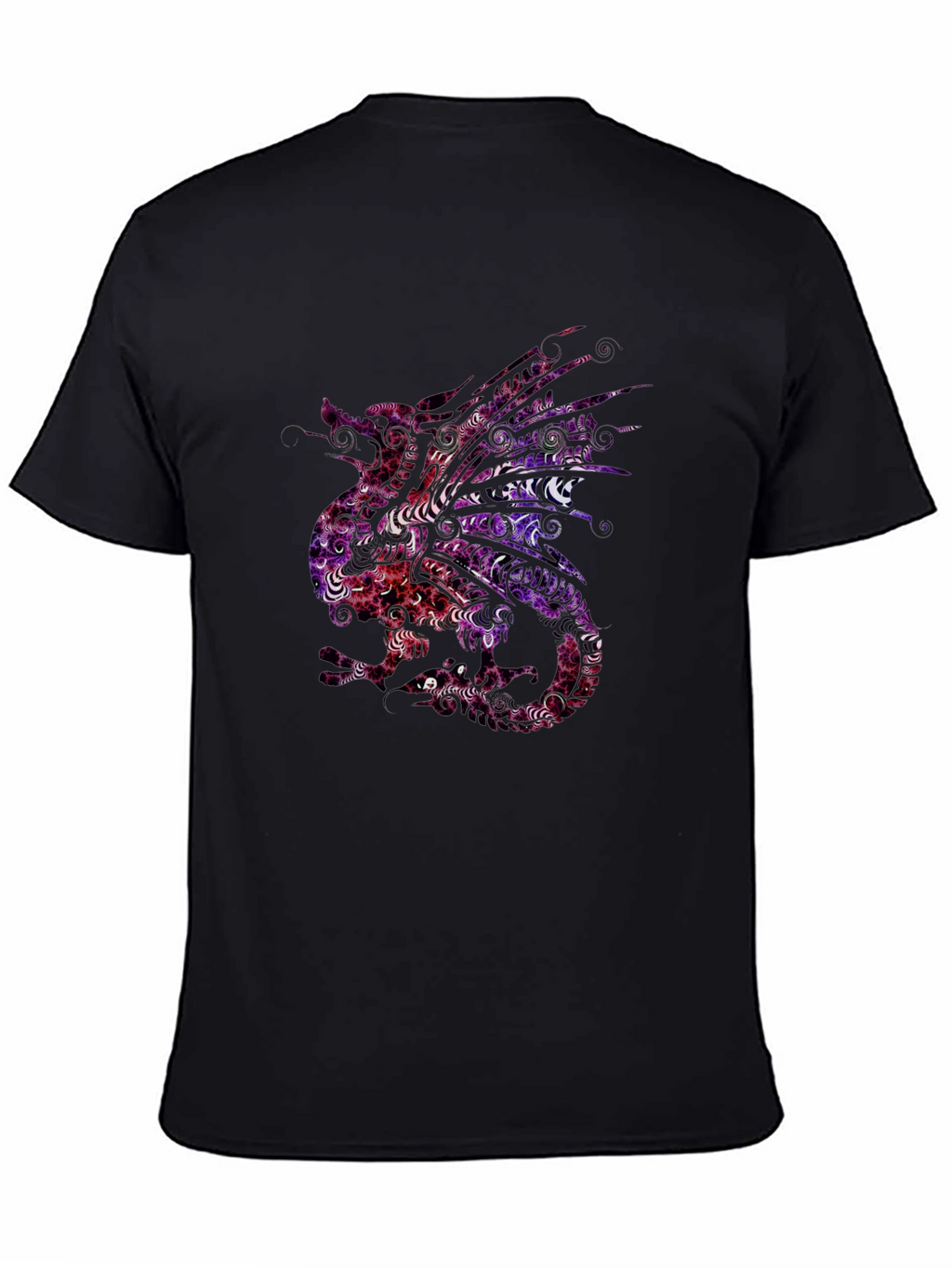 Dragon Art Tee - Unique Graphic Print T-Shirt
