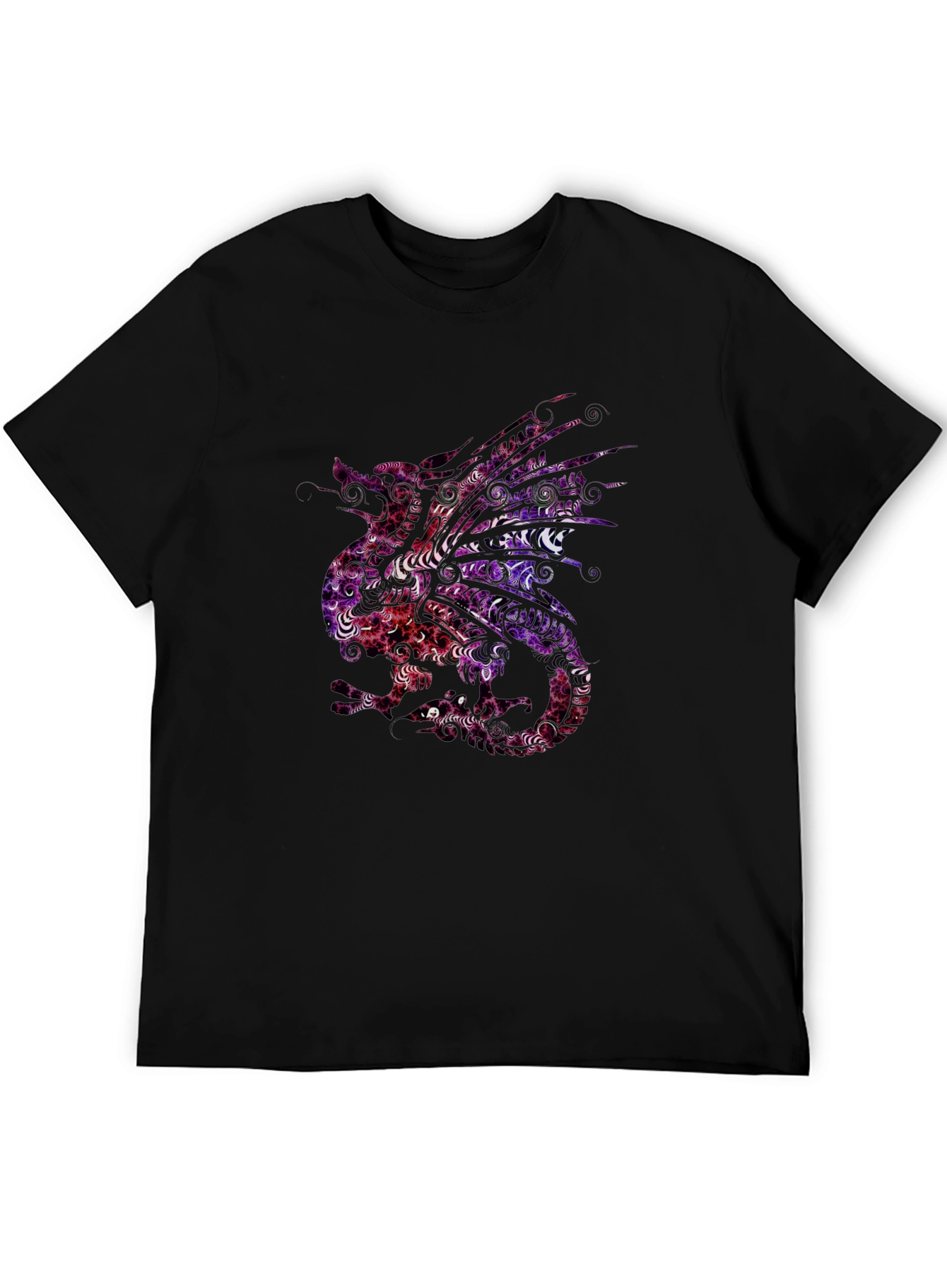 Dragon Art Tee - Unique Graphic Print T-Shirt