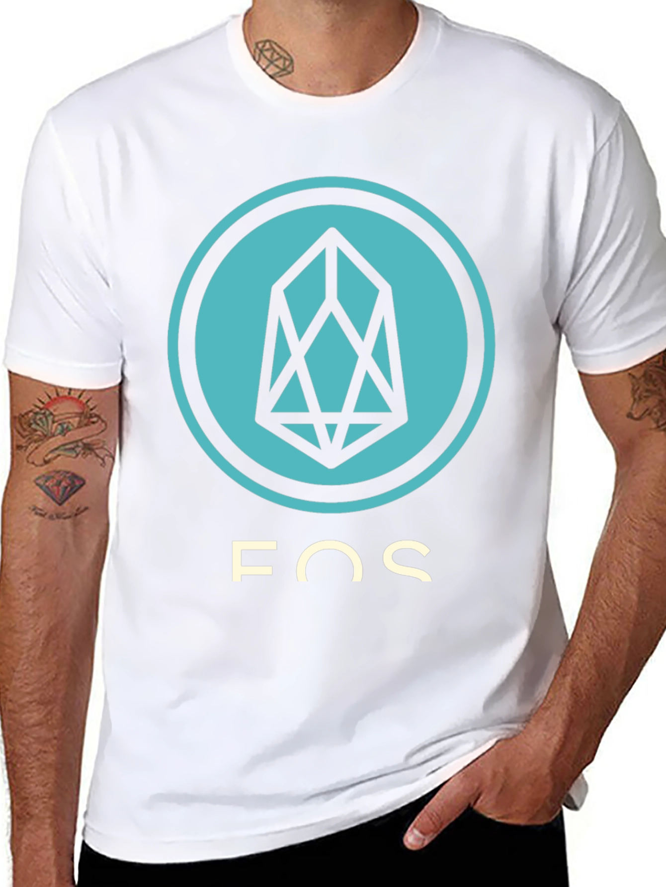 EOS Cryptocurrency T-Shirt - Stylish Crypto Tee