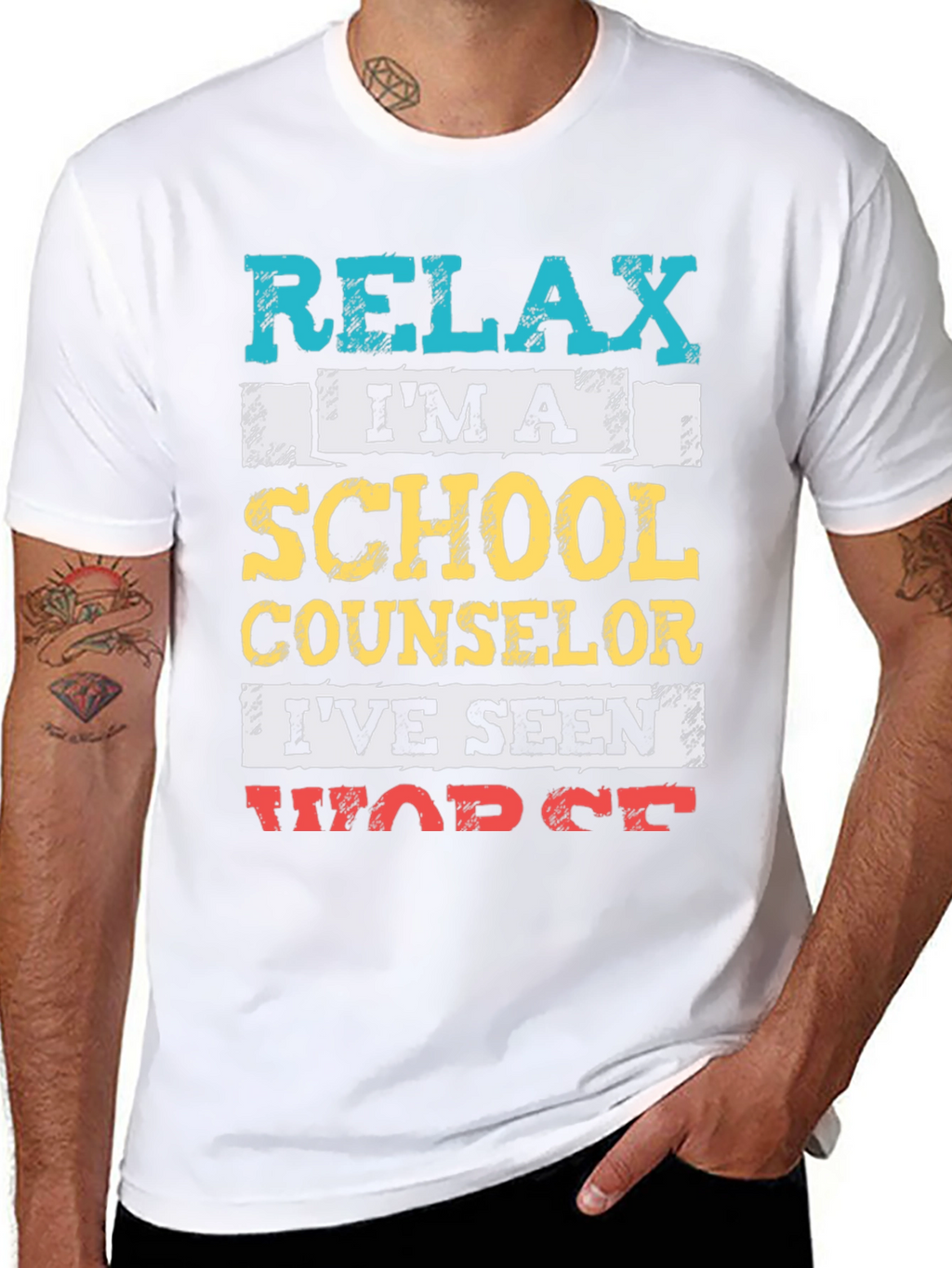Relax Im a School Counselor T-Shirt