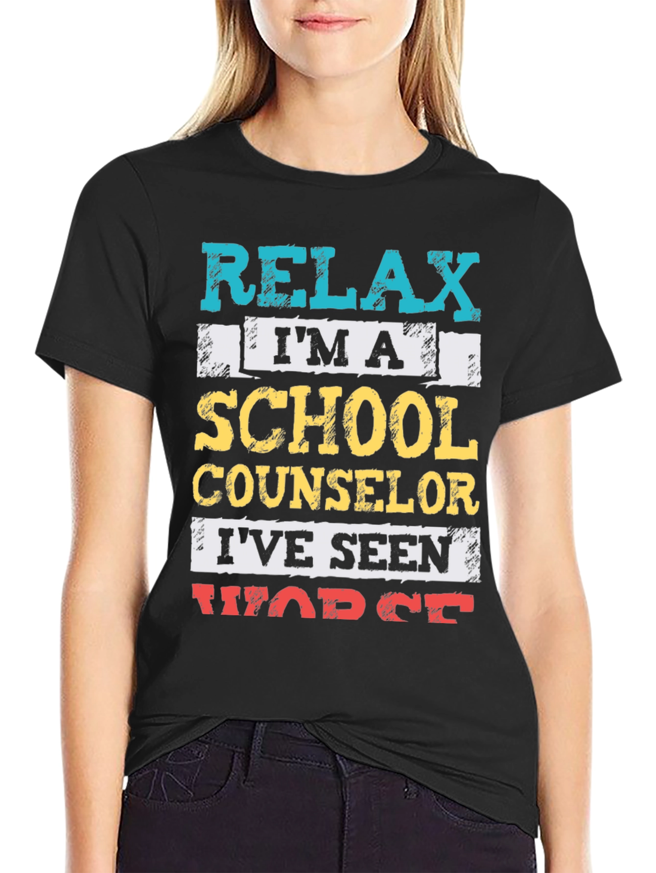 Relax Im a School Counselor T-Shirt