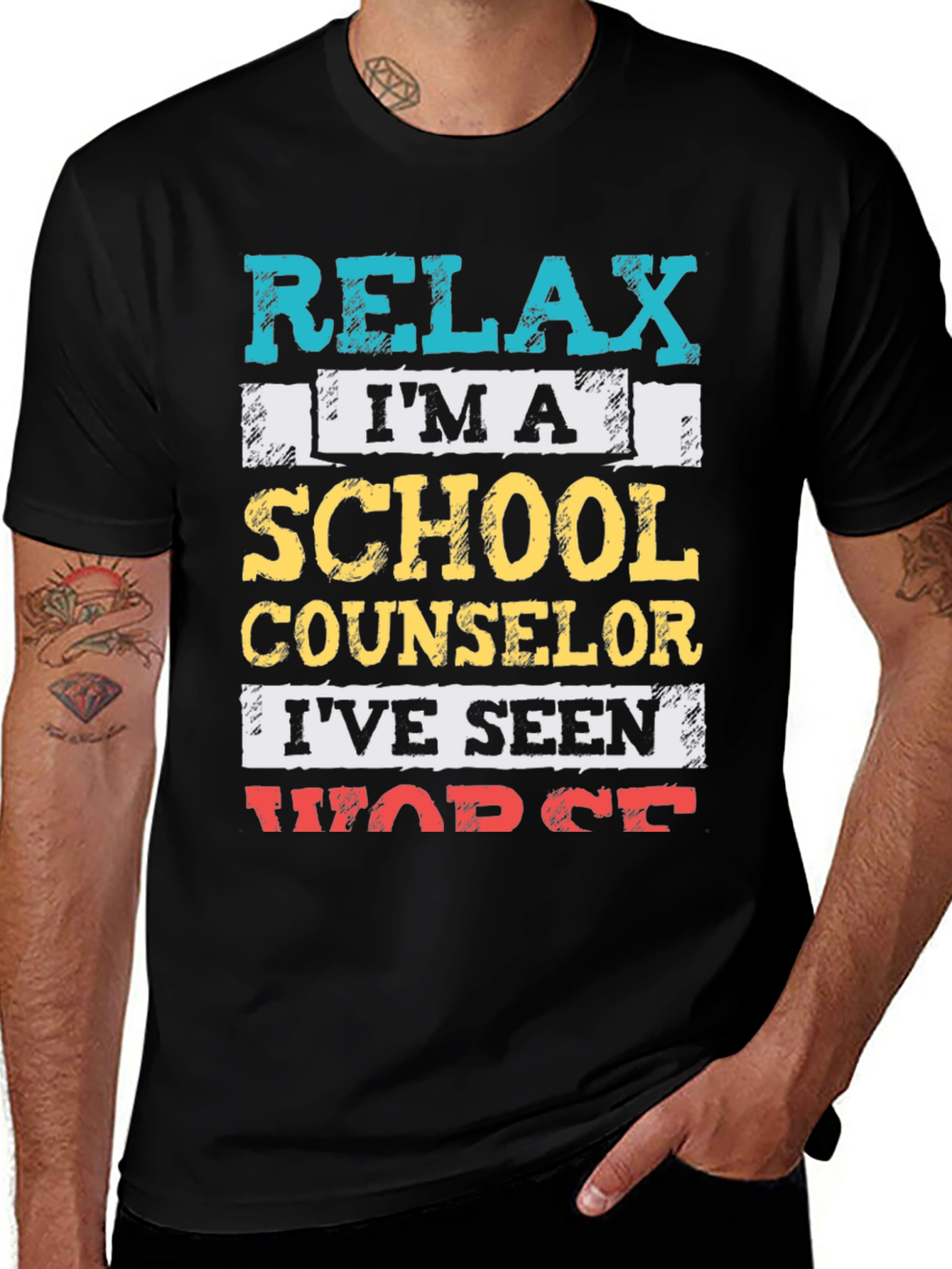 Relax Im a School Counselor T-Shirt