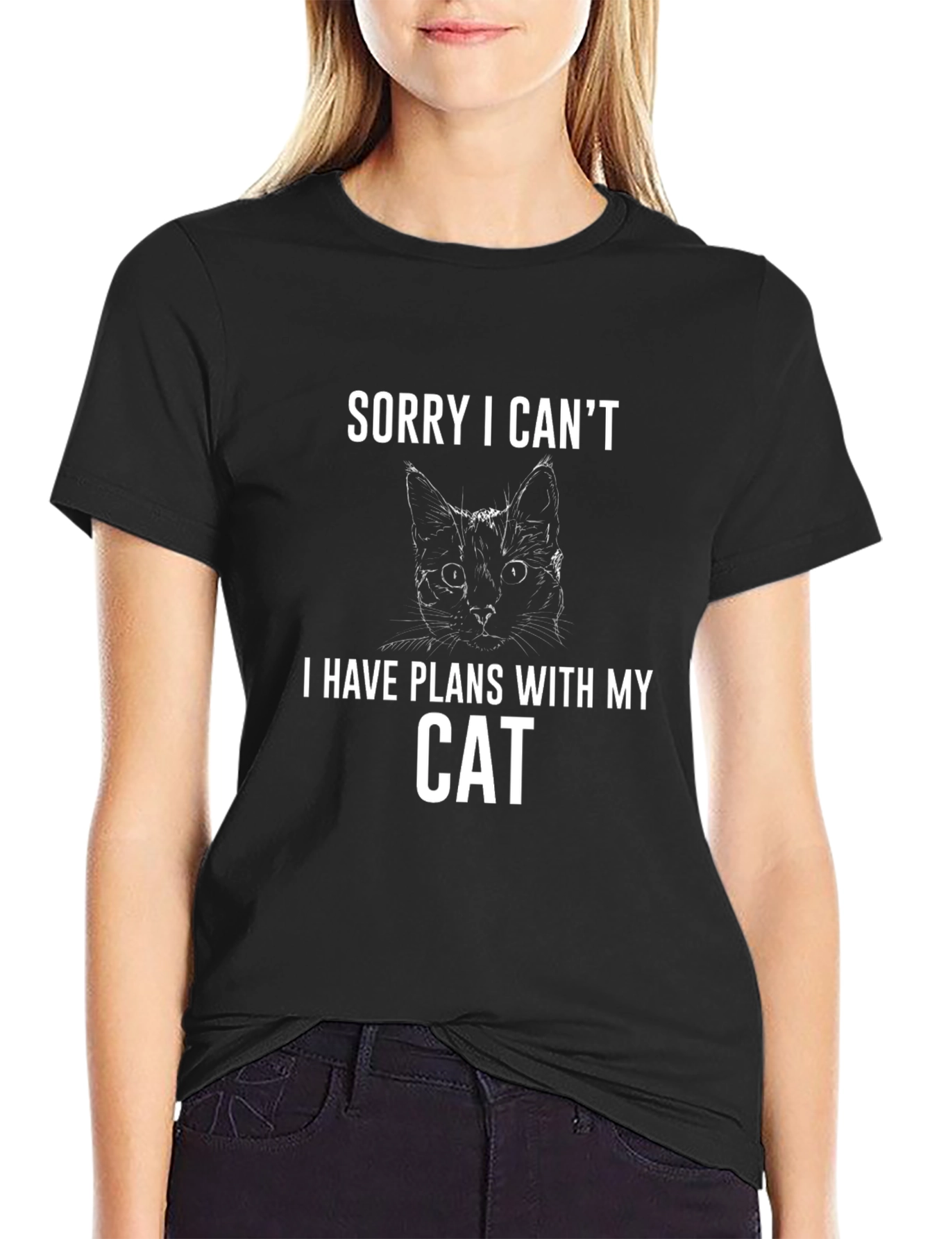 Sorry I Cant Cat T-Shirt