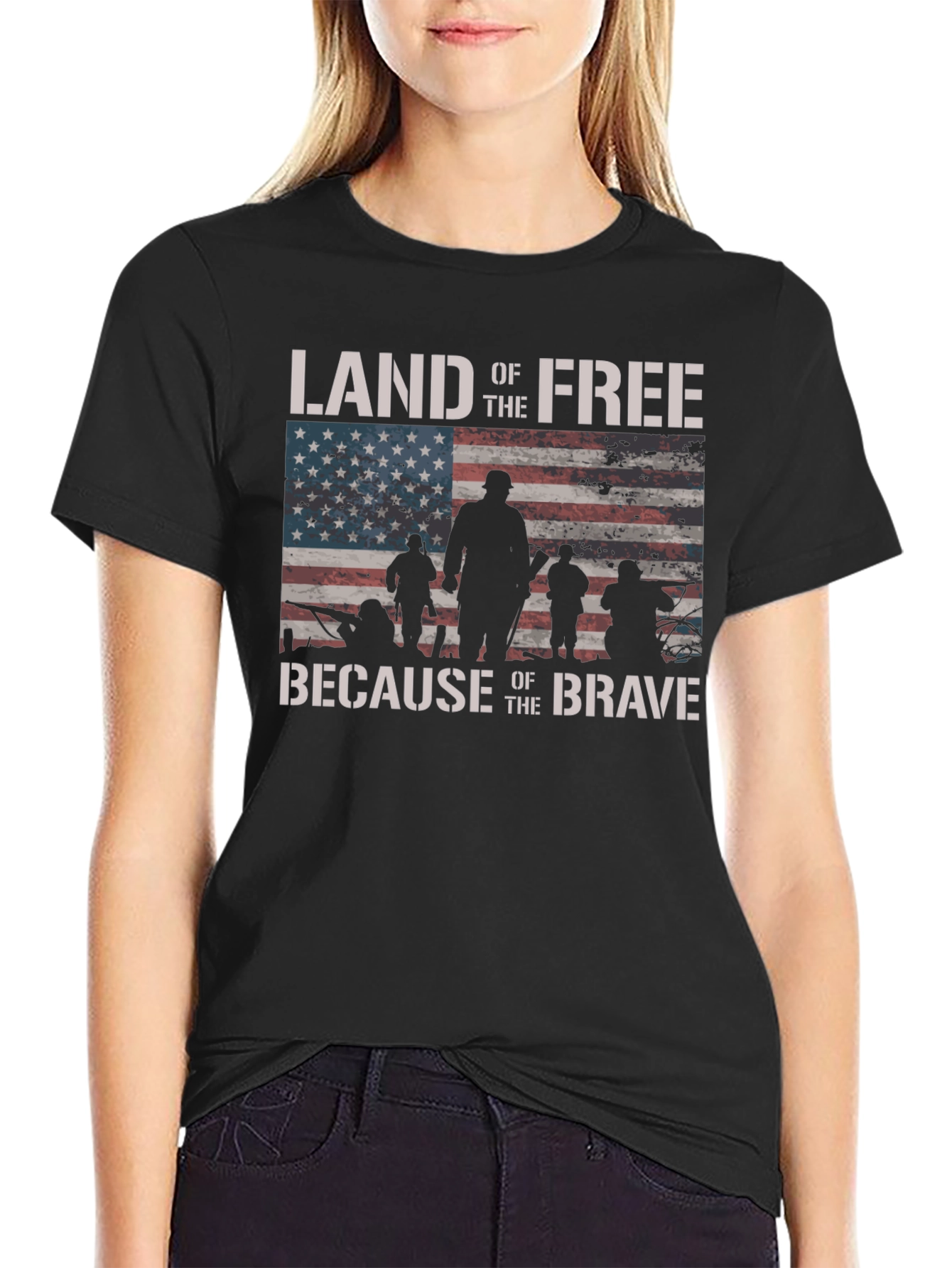 Land of the Free Graphic T-Shirt