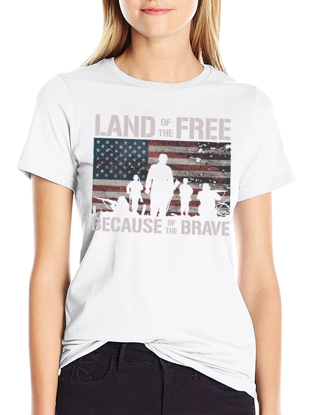 Land of the Free Graphic T-Shirt