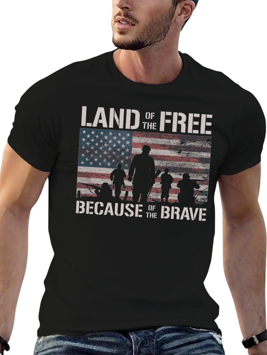 Land of the Free Graphic T-Shirt
