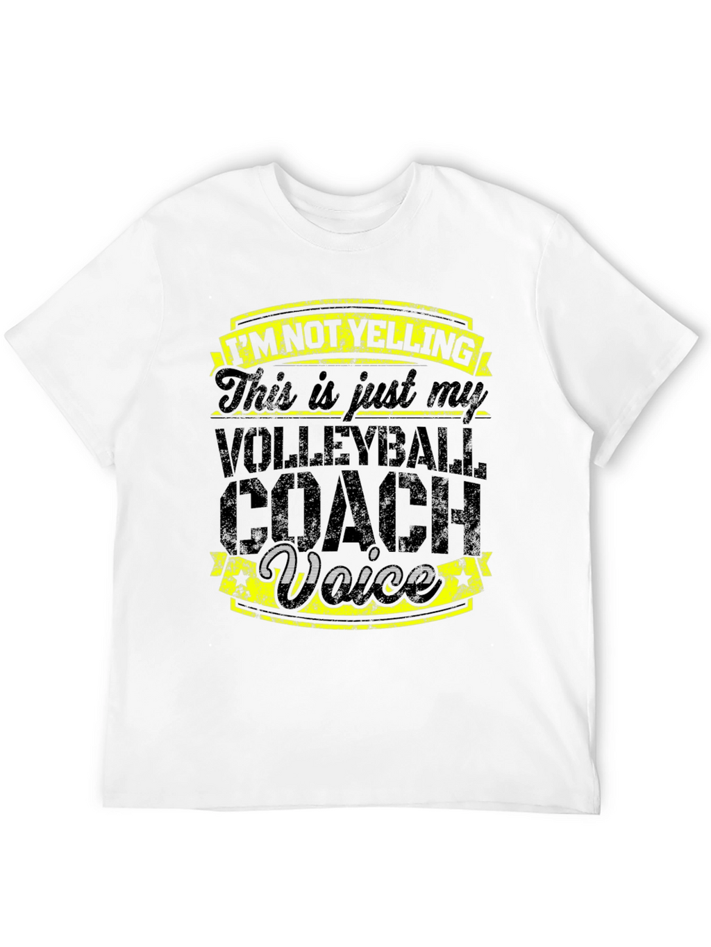 Volleyball Coach Voice Graphic Tee