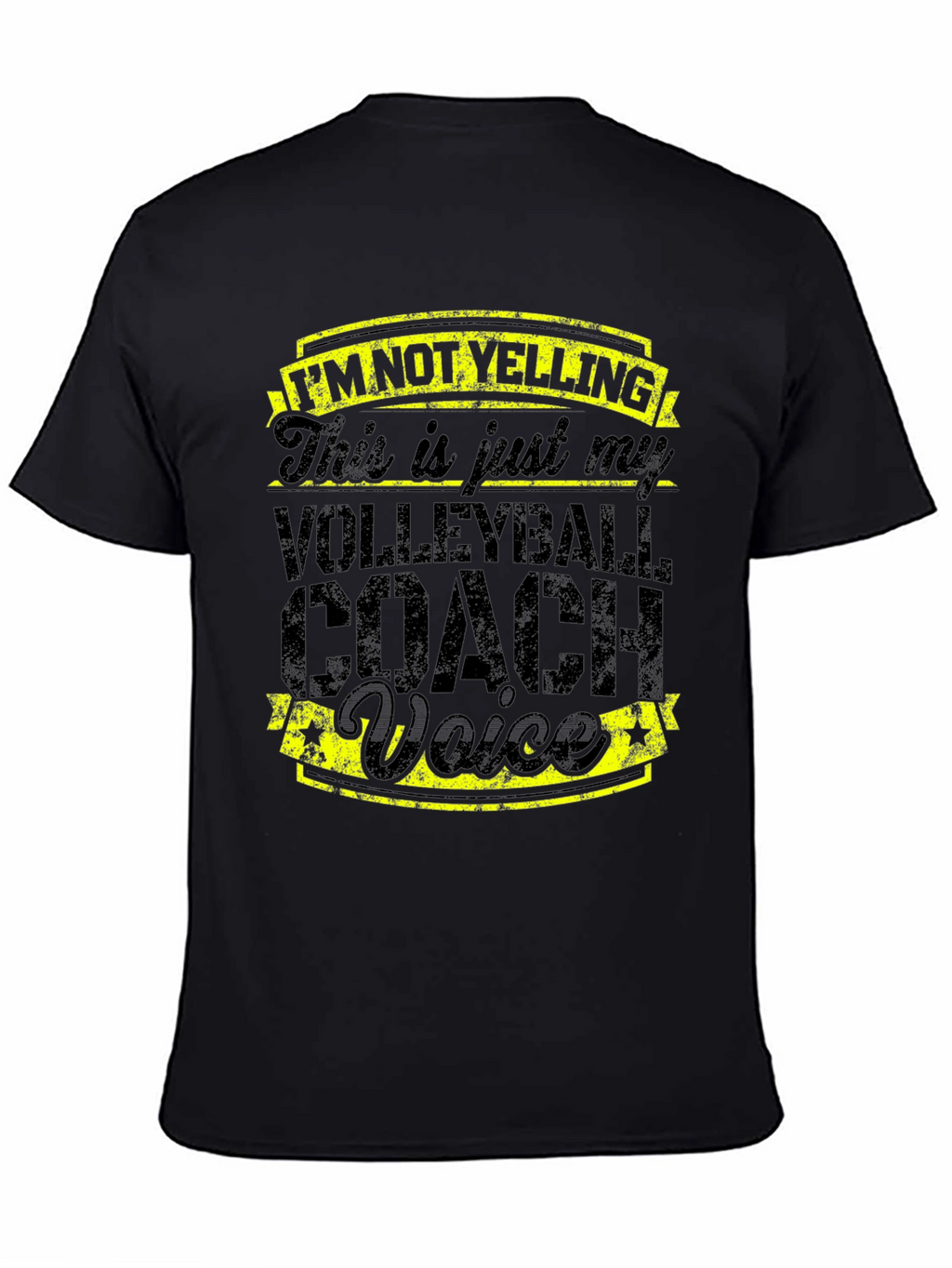 Volleyball Coach Voice Graphic Tee