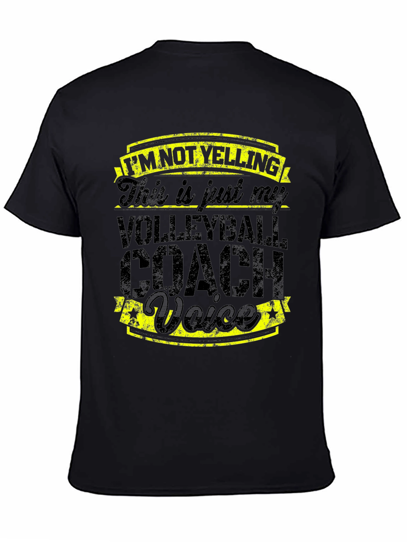 Volleyball Coach Voice Graphic Tee
