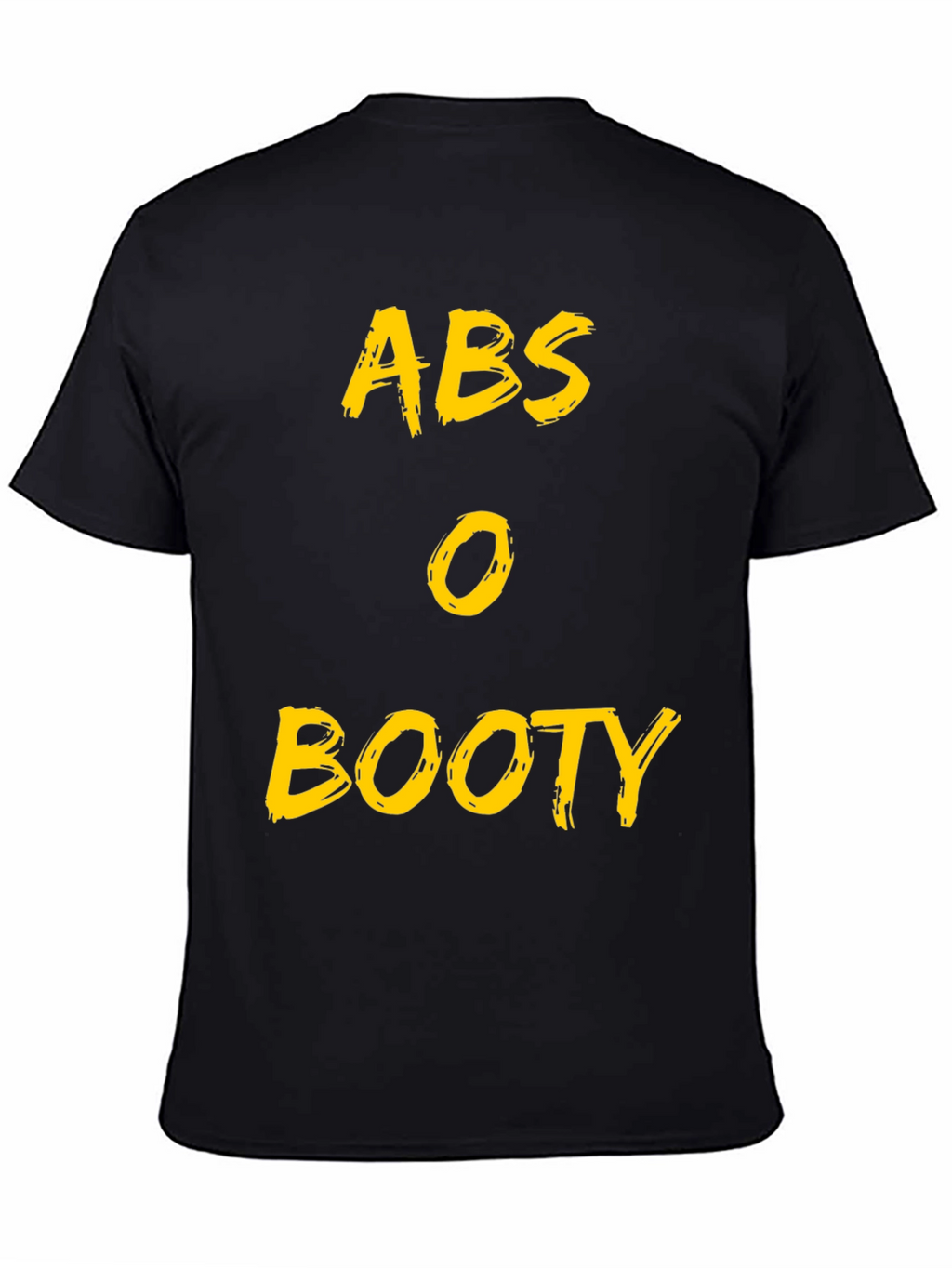 Abs O Booty Graphic Tee - Funny Fitness Shirt
