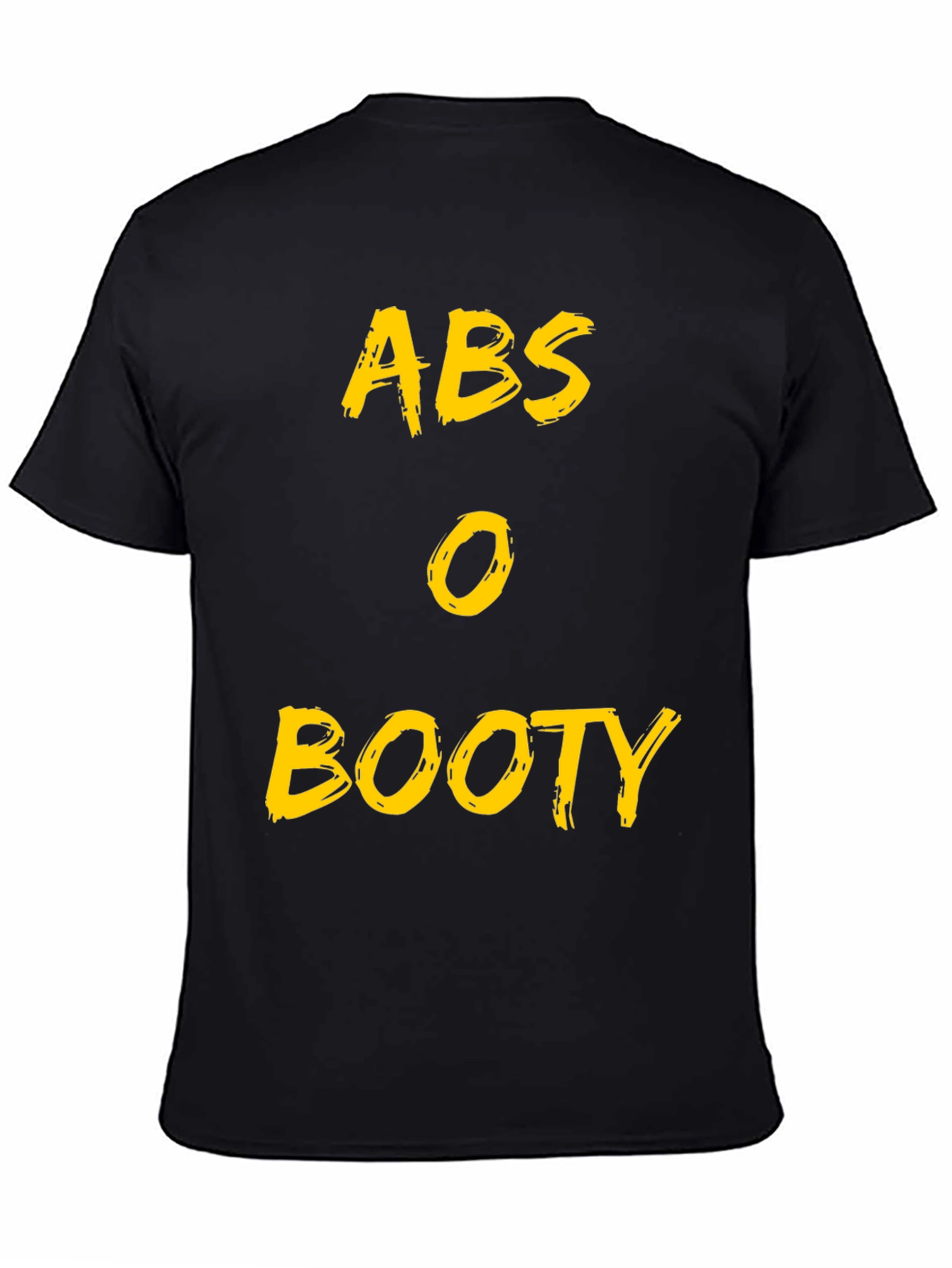 Abs O Booty Graphic Tee - Funny Fitness Shirt