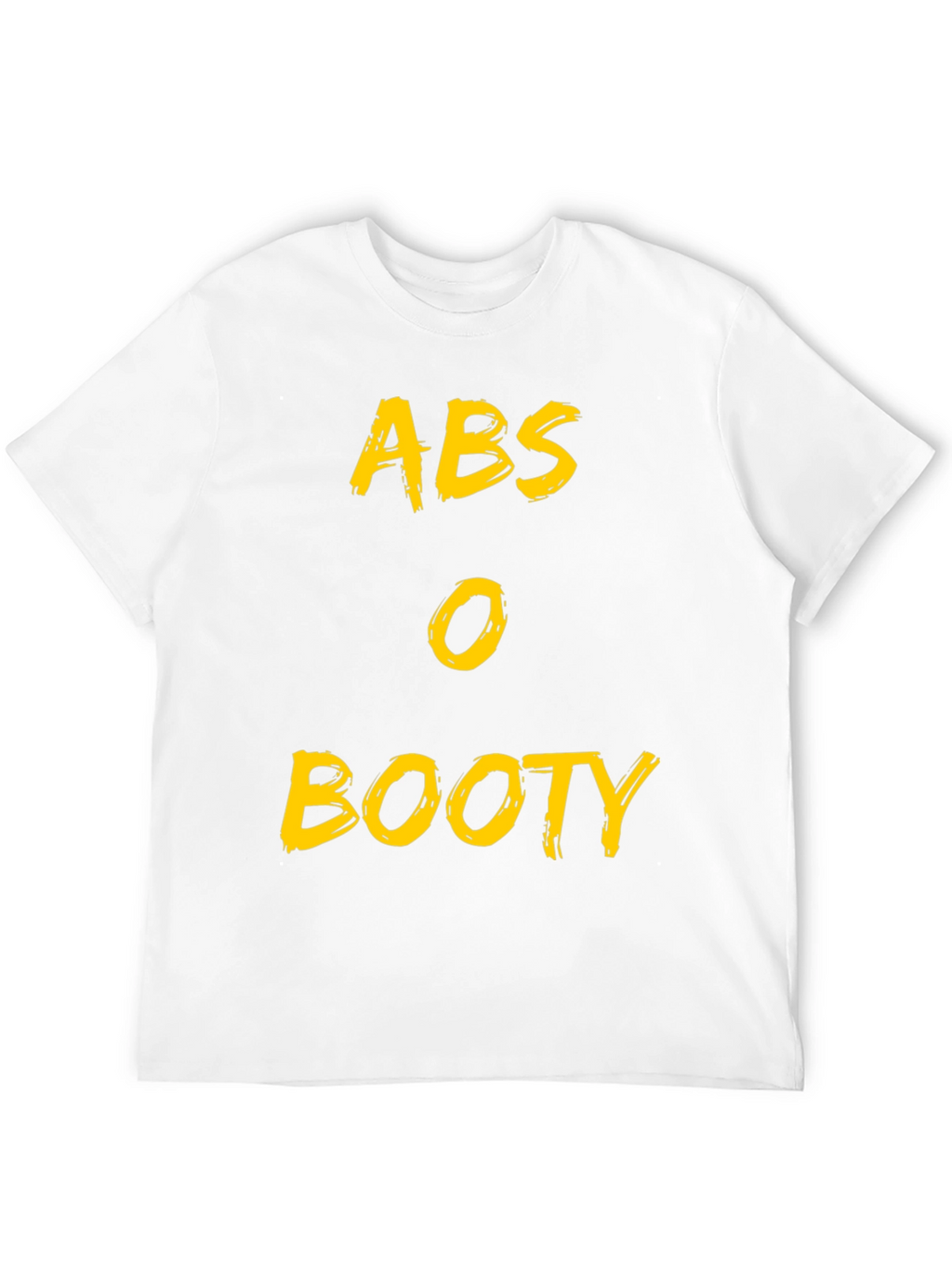 Abs O Booty Graphic Tee - Funny Fitness Shirt