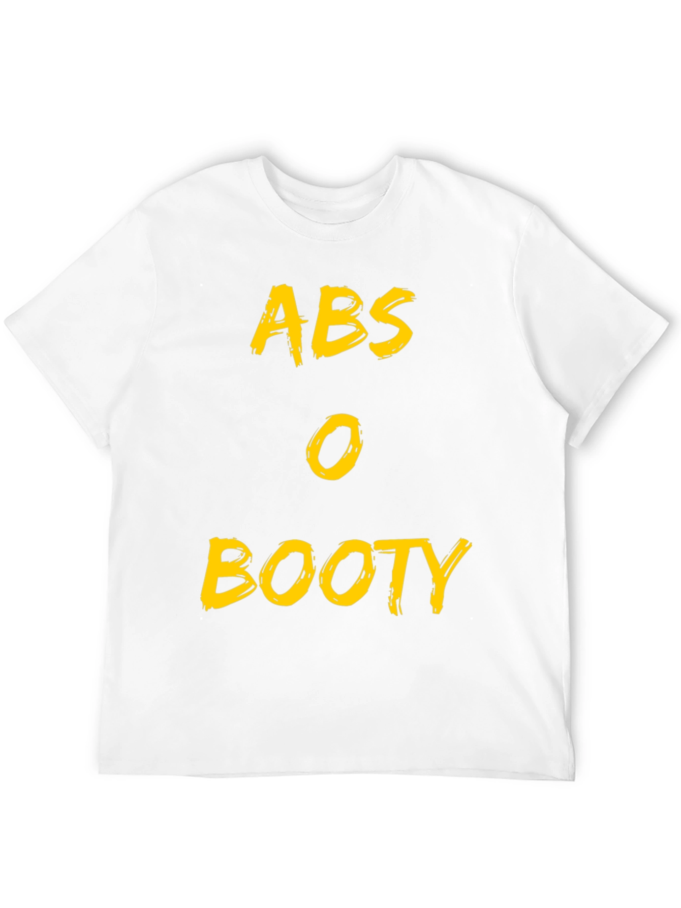 Abs O Booty Graphic Tee - Funny Fitness Shirt