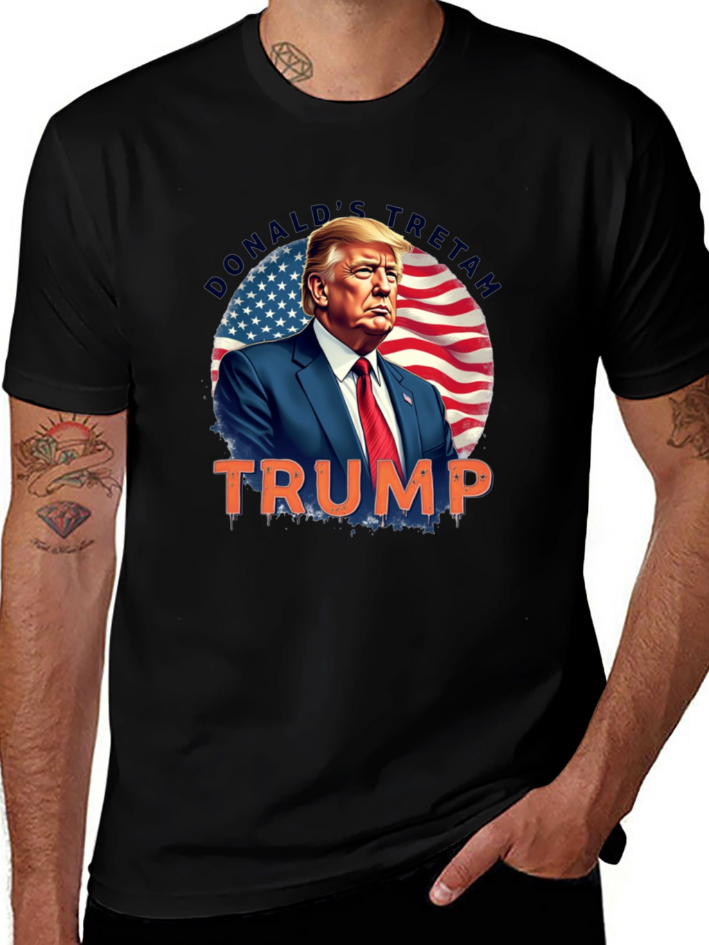 Donald Trump T-Shirt - Patriotic Graphic Tee