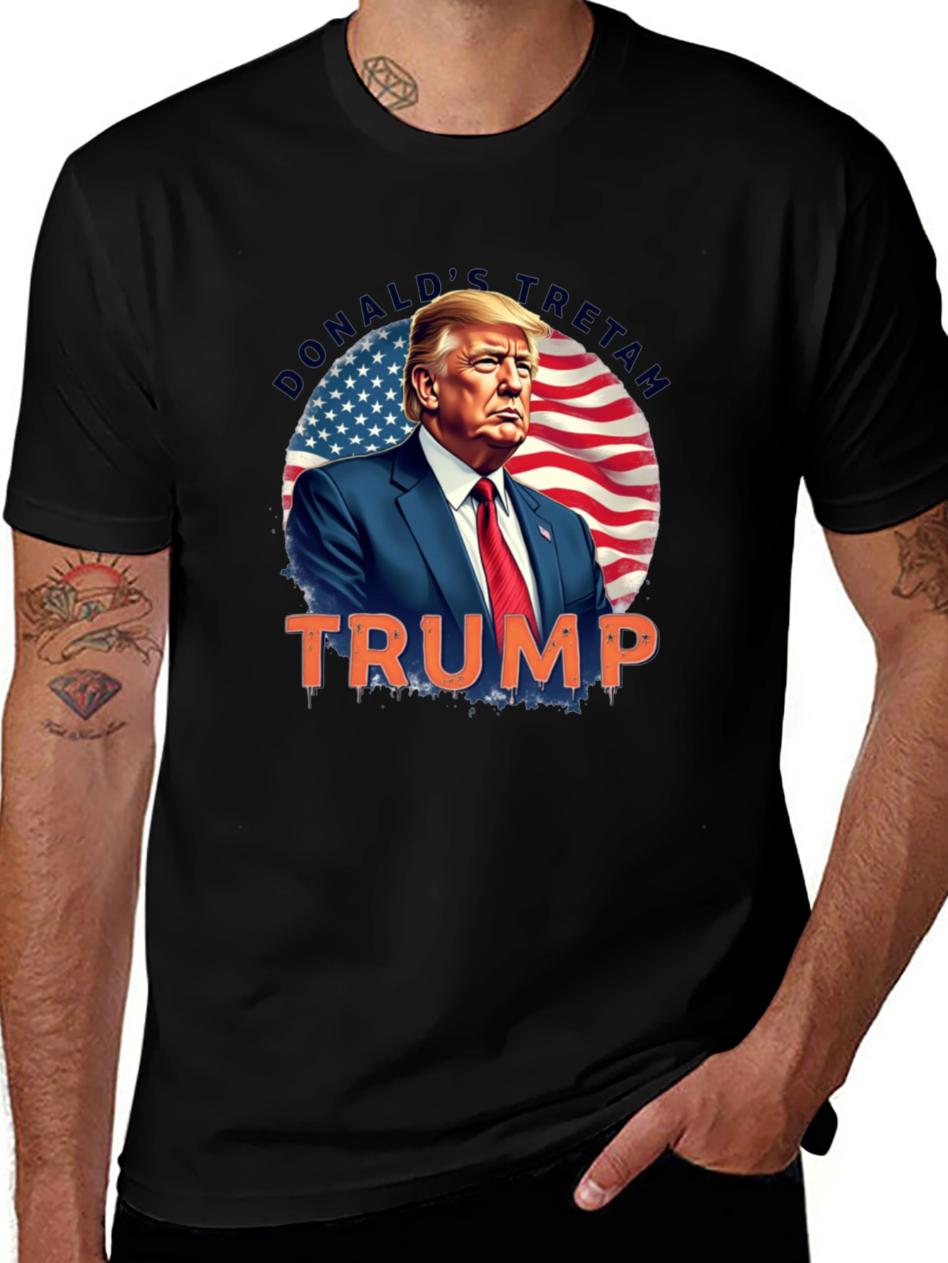 Donald Trump T-Shirt - Patriotic Graphic Tee