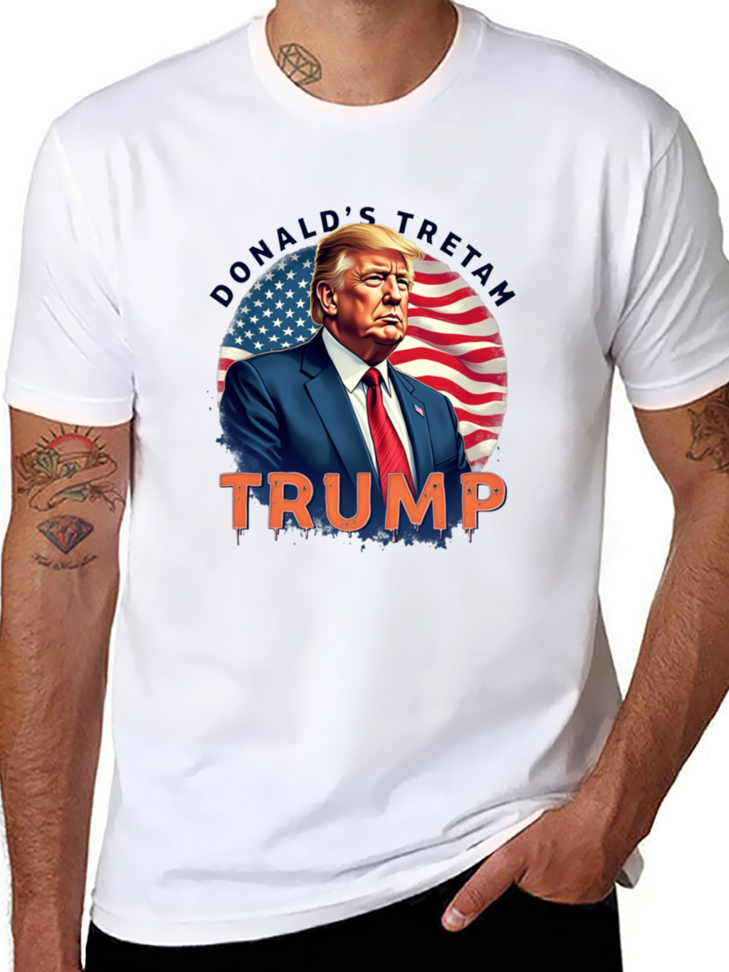Donald Trump T-Shirt - Patriotic Graphic Tee