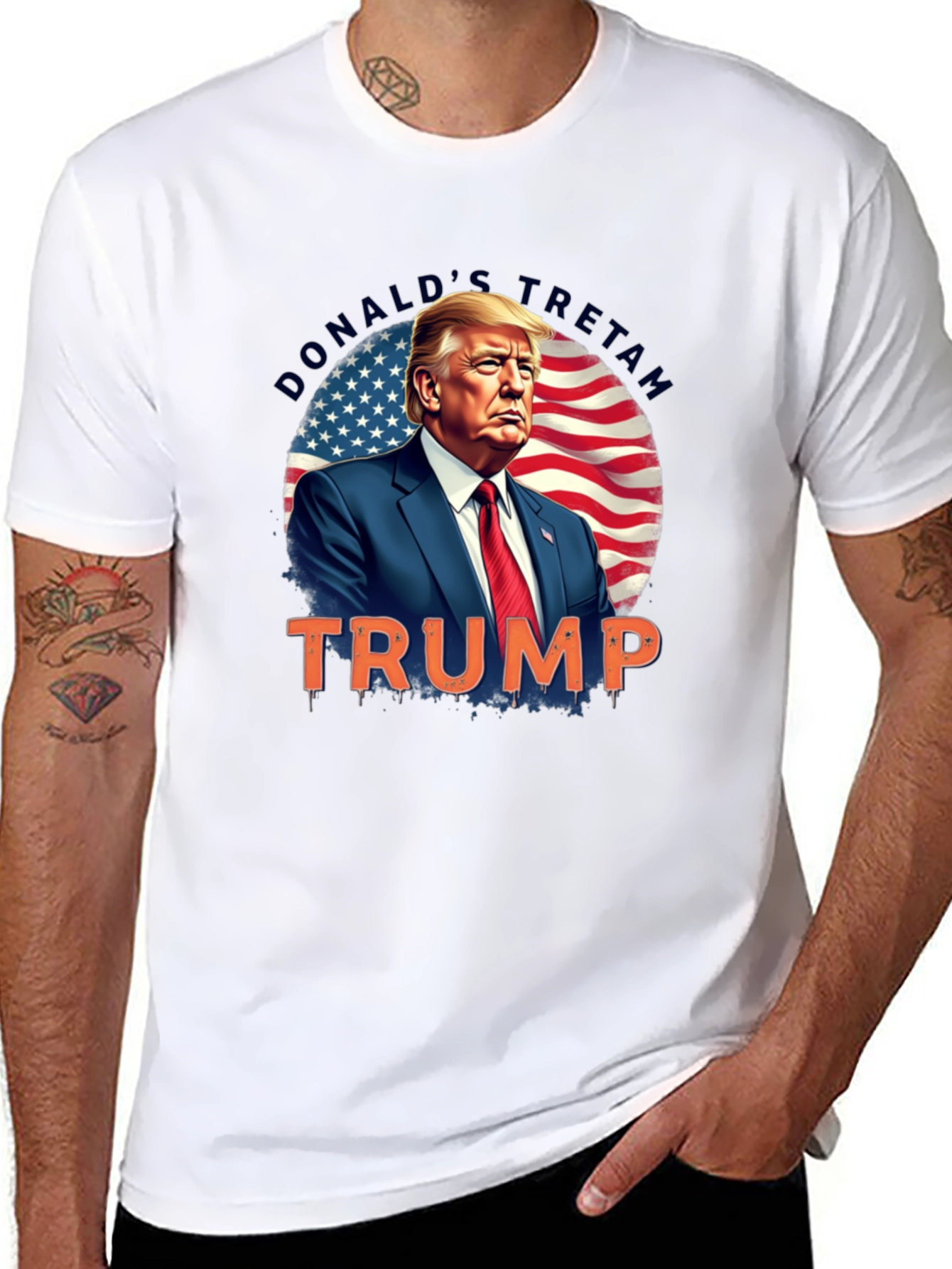 Donald Trump T-Shirt - Patriotic Graphic Tee