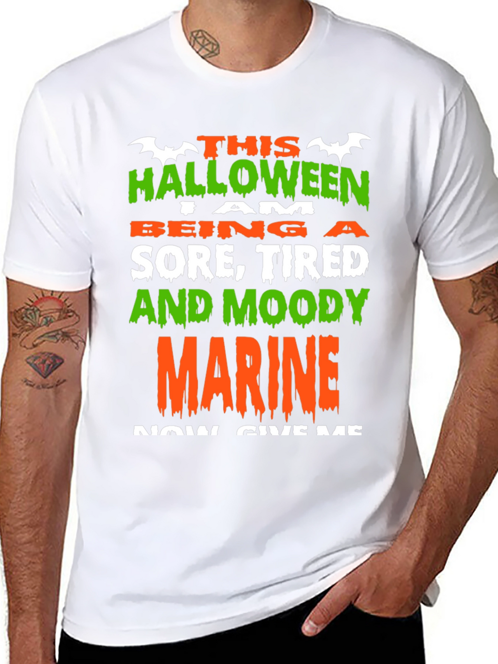 Halloween Marine T-Shirt
