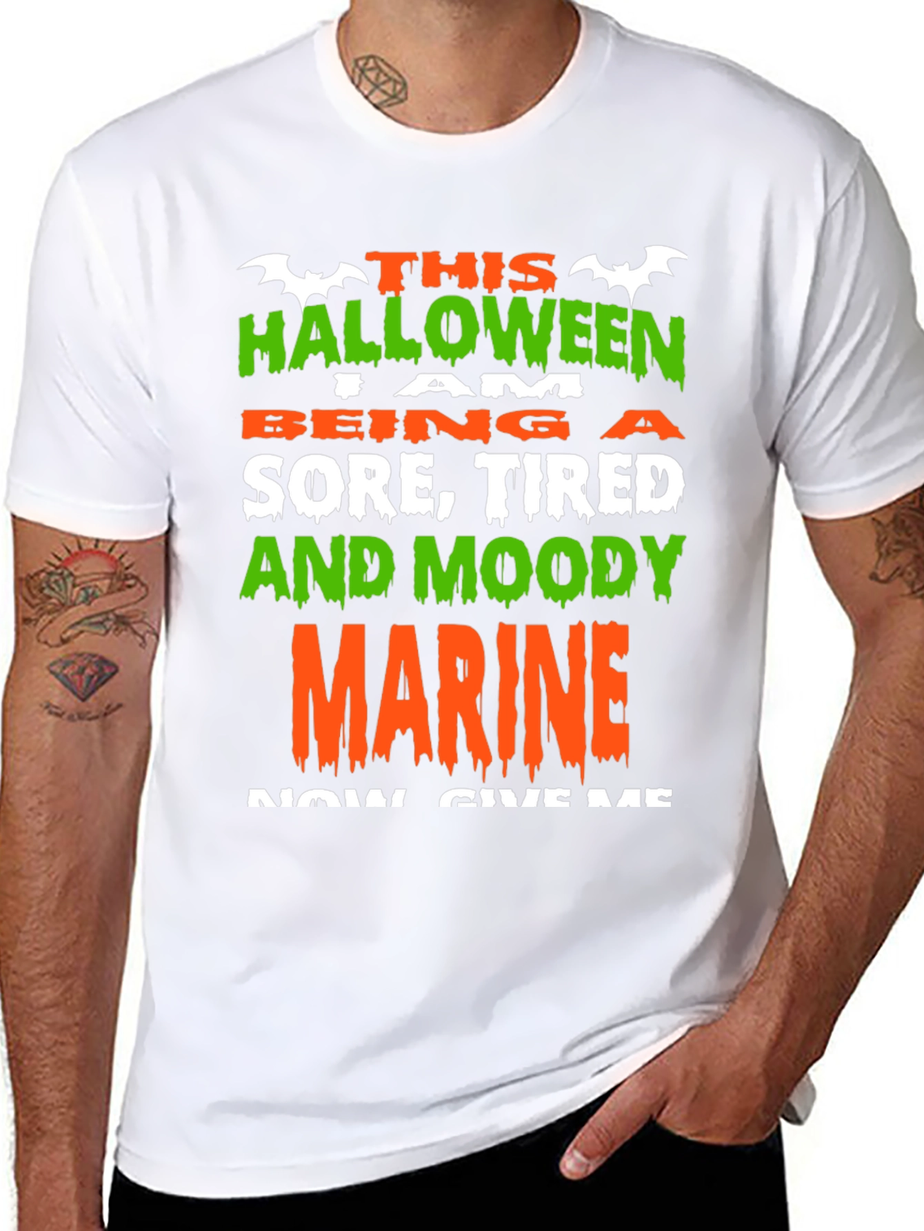 Halloween Marine T-Shirt