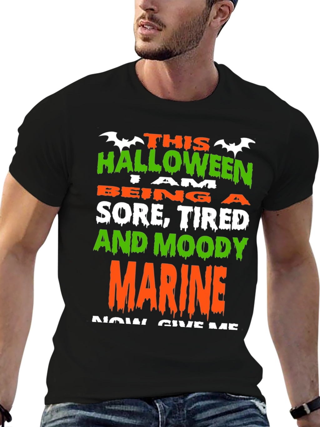 Halloween Marine T-Shirt