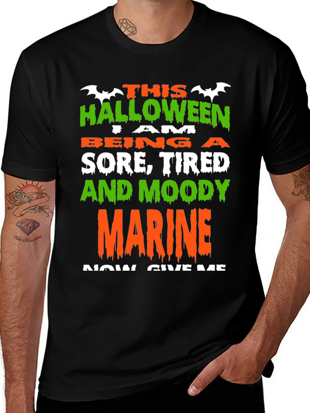 Halloween Marine T-Shirt