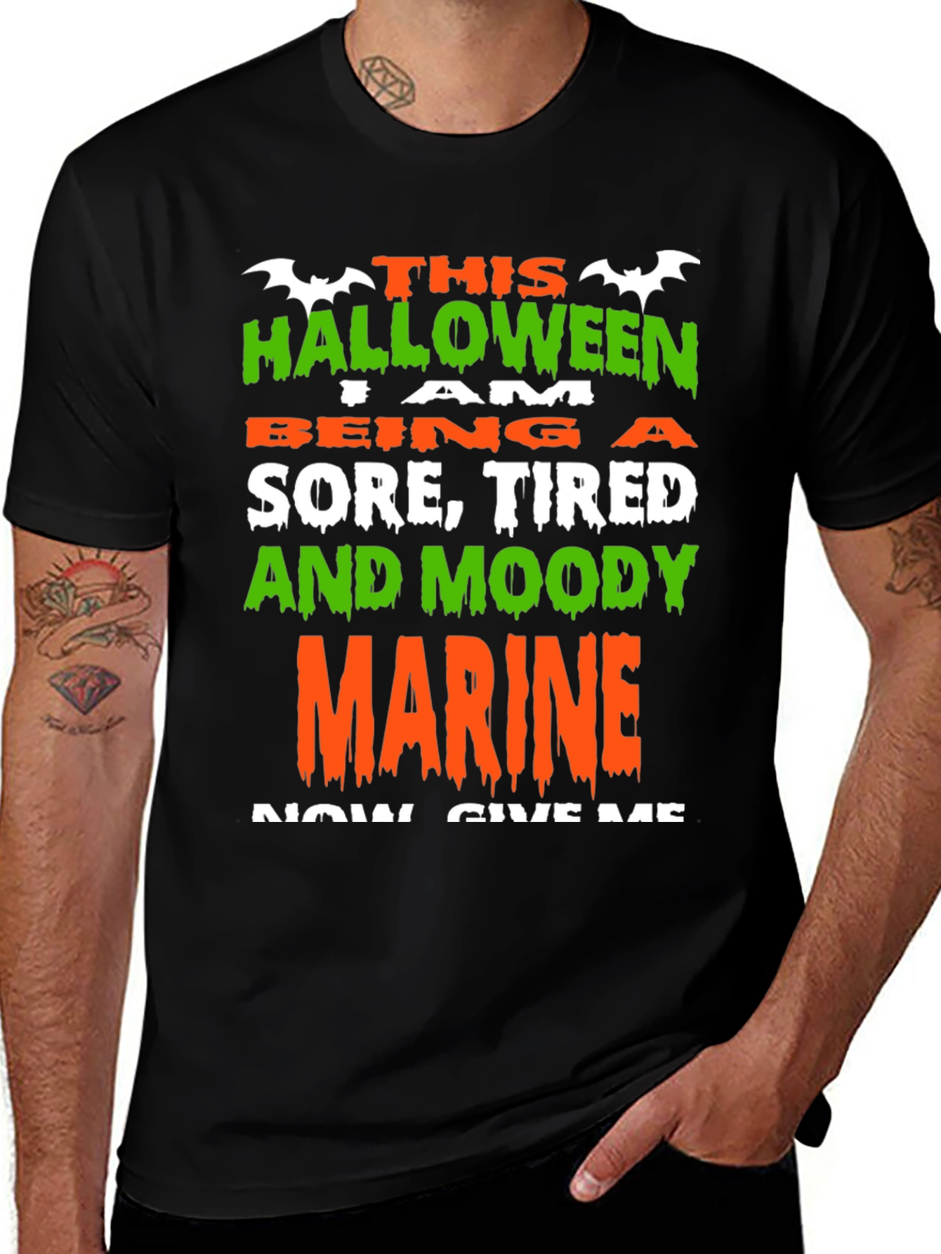 Halloween Marine T-Shirt