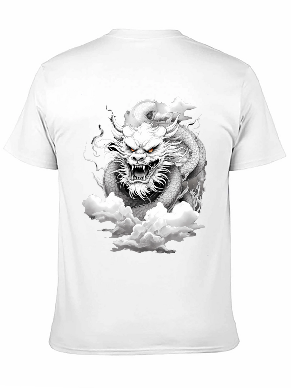Dragon Graphic Tee - Black