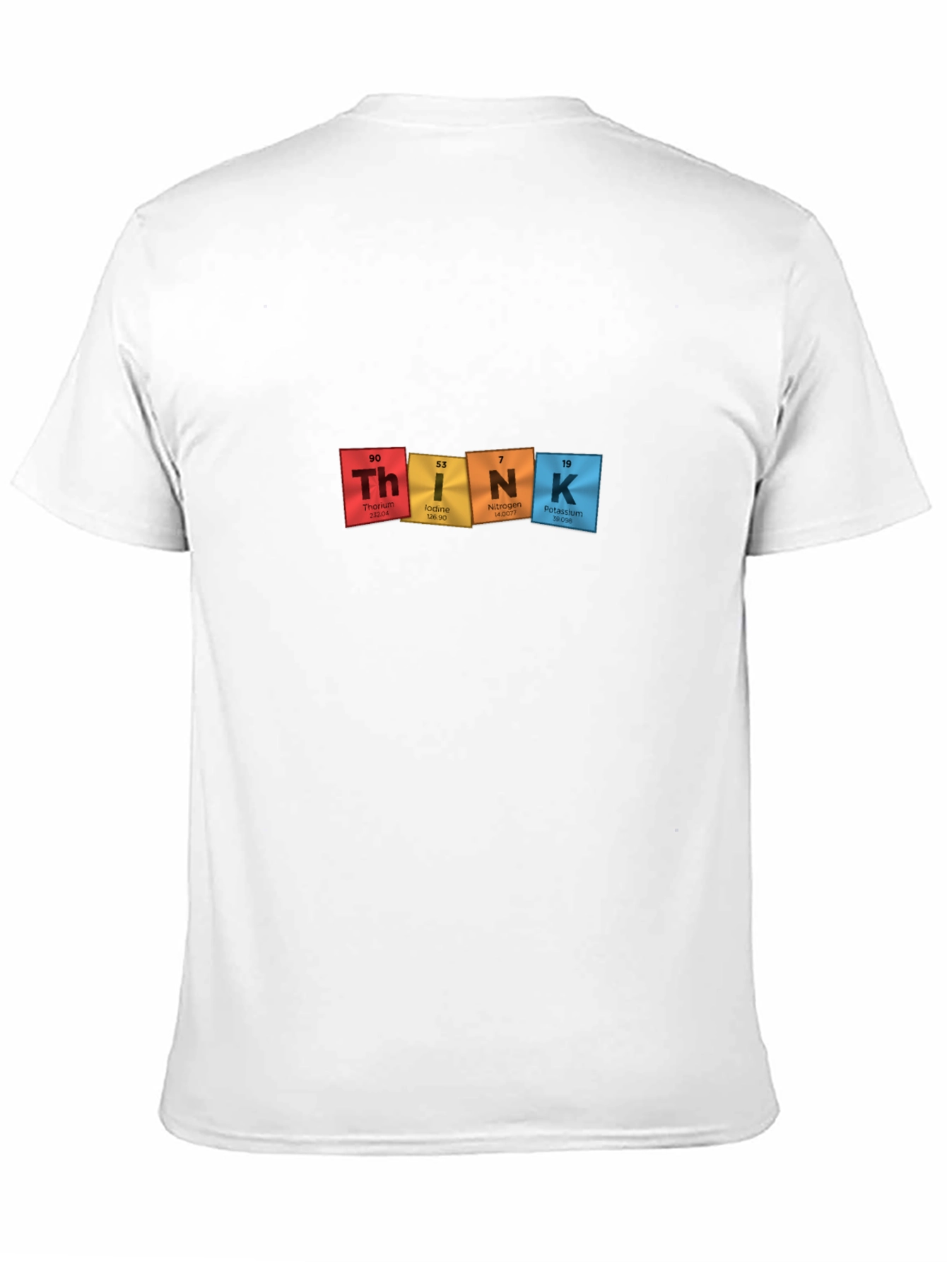 Periodic Table THINK Black T-Shirt - Science Tee