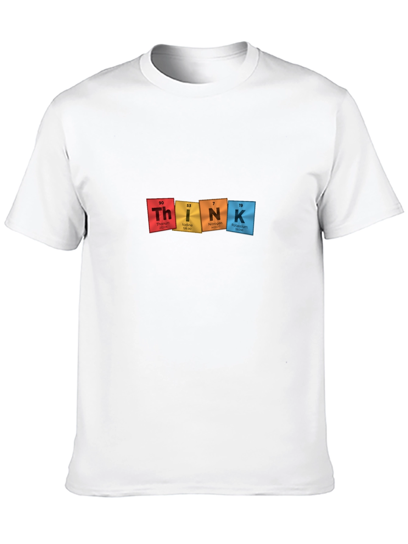 Periodic Table THINK Black T-Shirt - Science Tee
