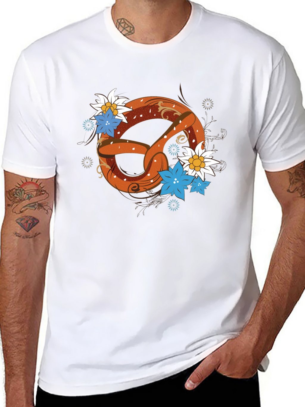 Pretzel Graphic T-Shirt - Oktoberfest Ready!