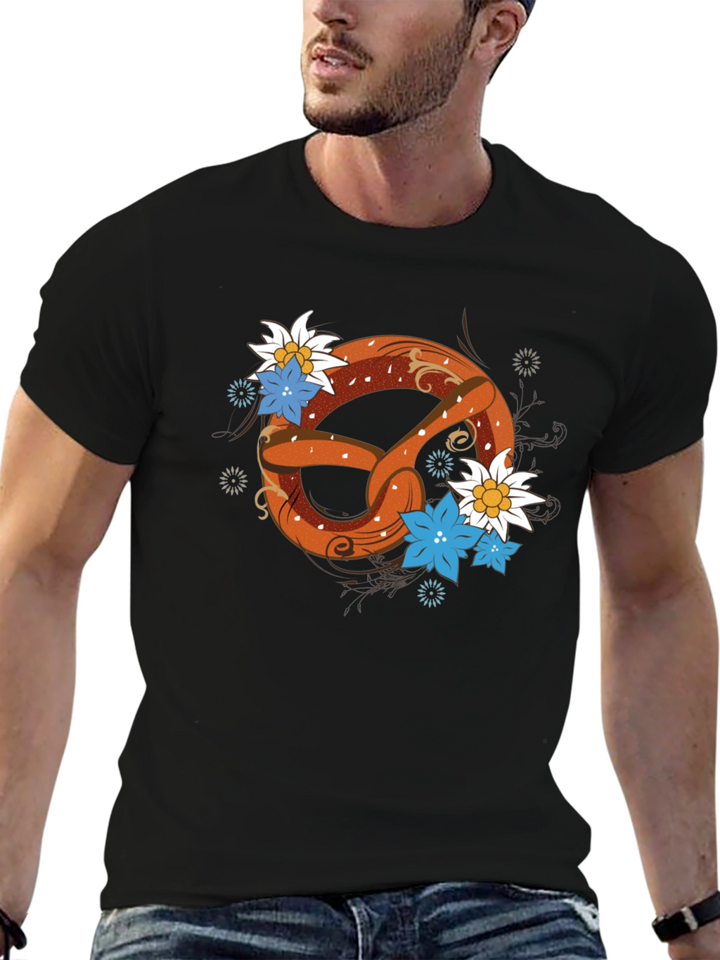 Pretzel Graphic T-Shirt - Oktoberfest Ready!