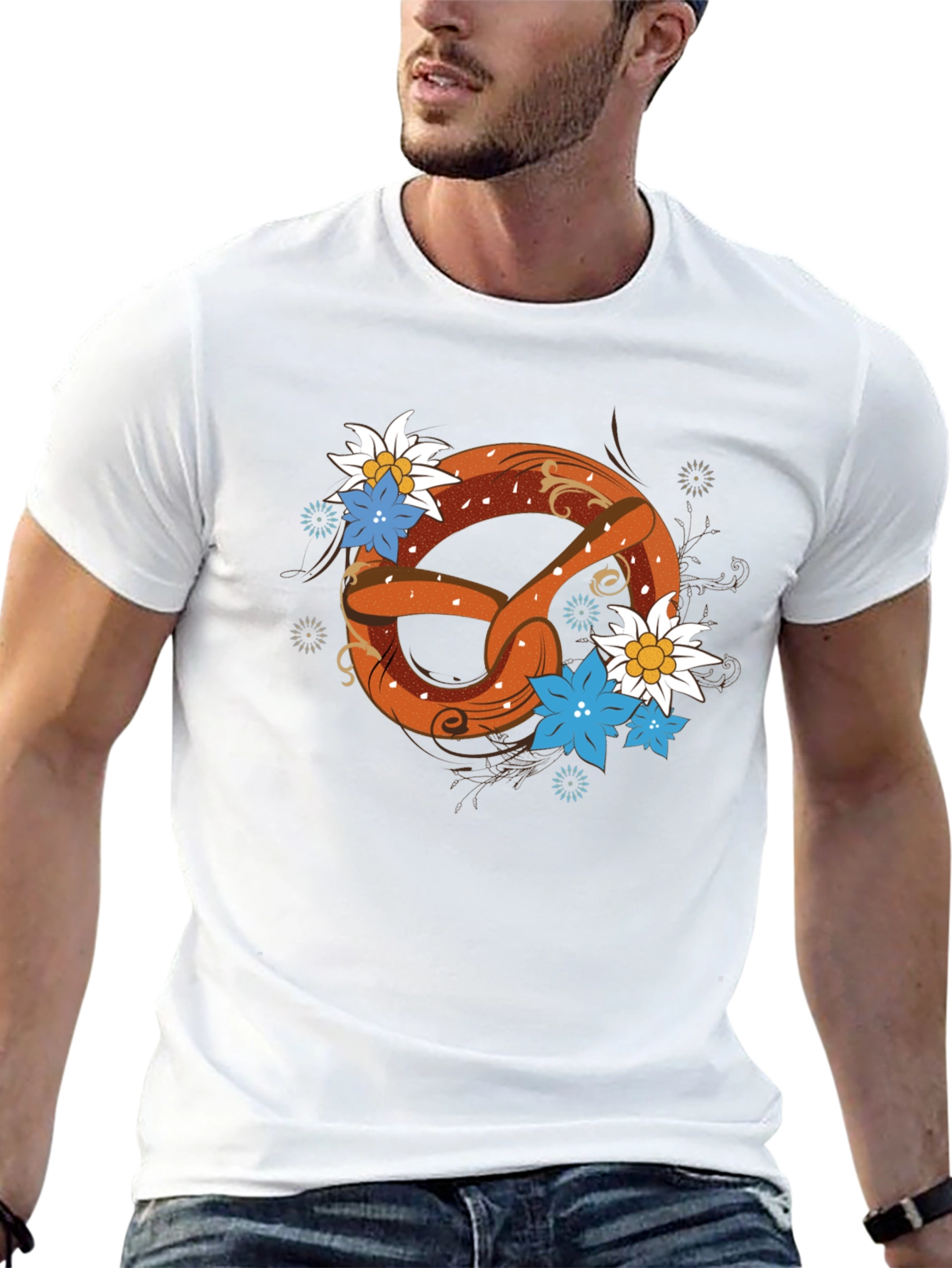 Pretzel Graphic T-Shirt - Oktoberfest Ready!